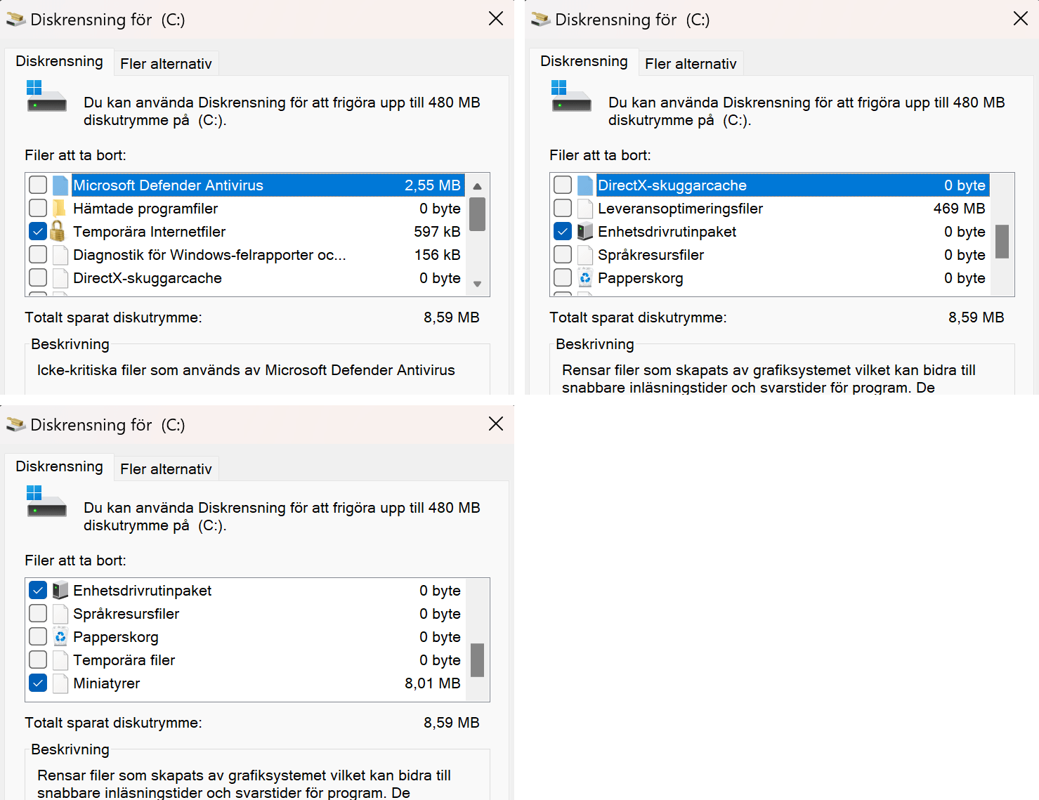 Windows 11 nimmt statt 30 GB ein...