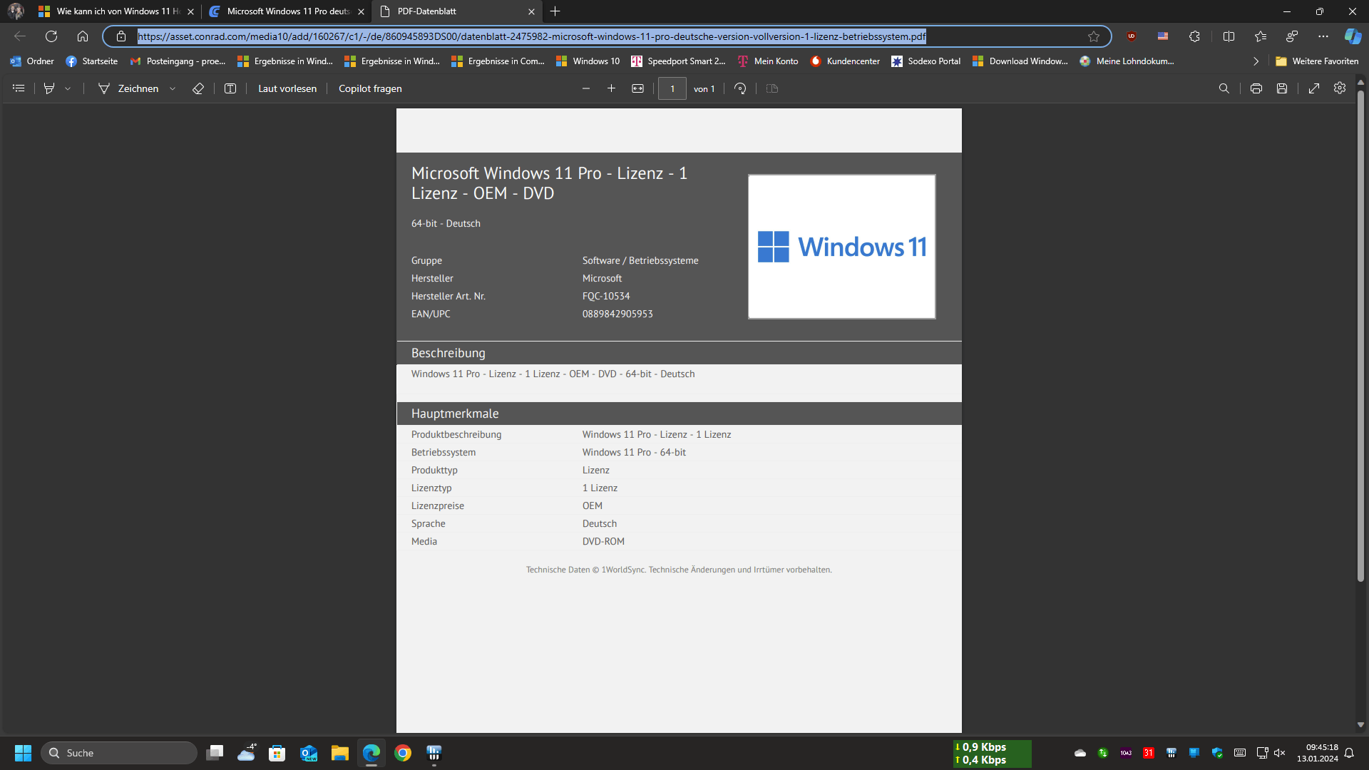 Wie kann ich von Windows 11 Home N auf Windows 11 Pro mit einem gültigen, originalen Pro-Key upgraden?