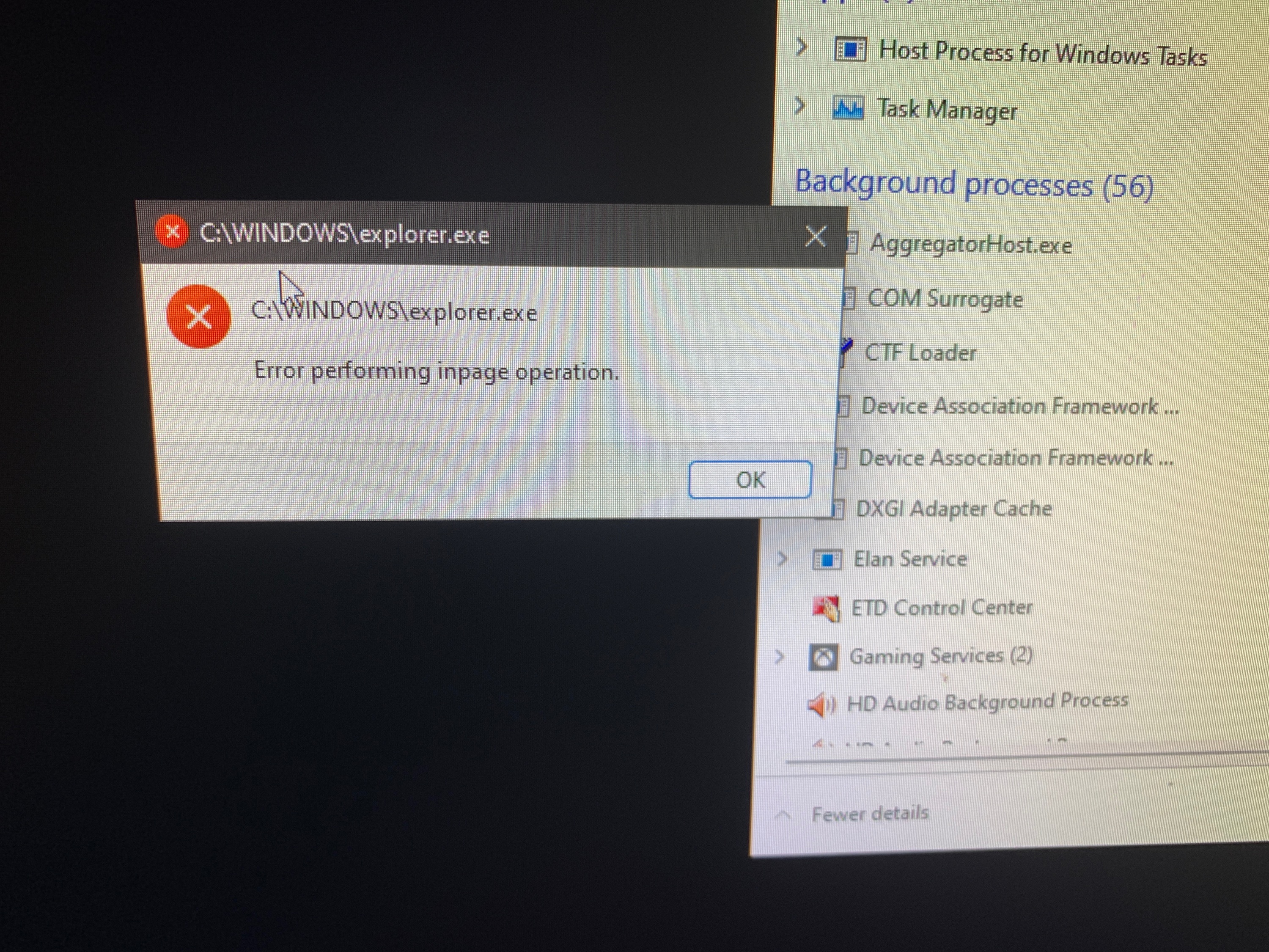 Schwarzer Bildschirm mit Cursor nach Anmeldung – Windows 11