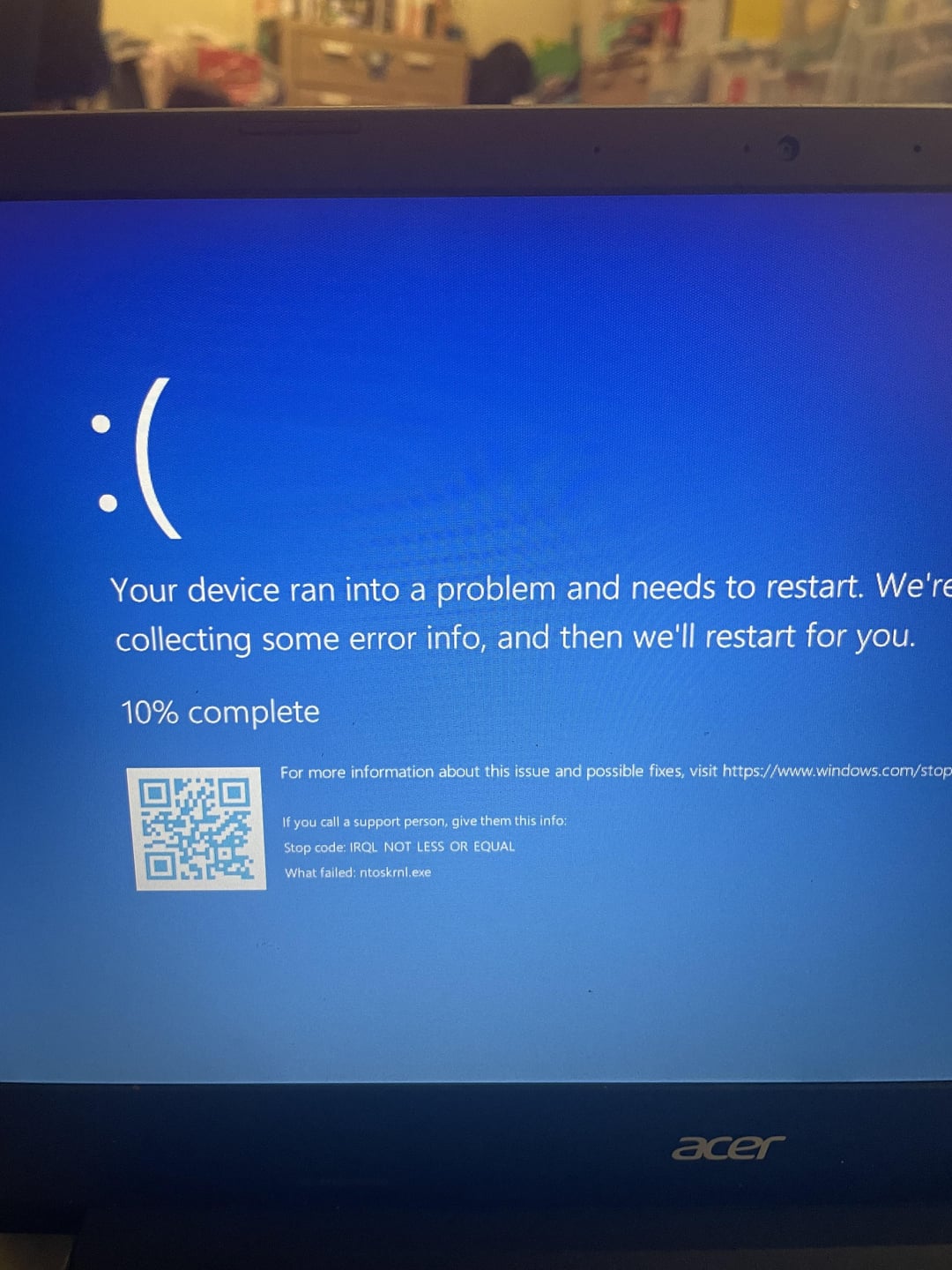 Bluescreen des Todes von Windows 11