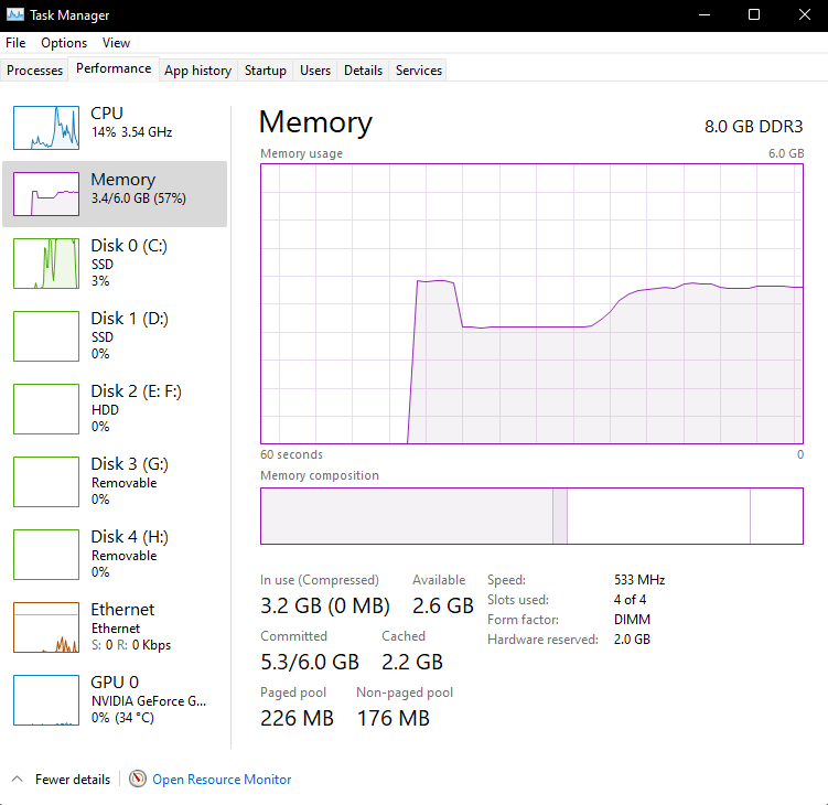 Wie kann ich verhindern, dass Win11 RAM reserviert?