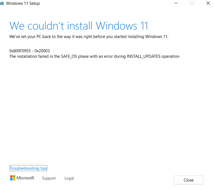 Laptop verzögert sich nach der Installation von Windows 11