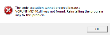 Fehlende DLL-Dateien Windows-Fehler beim Öffnen eines Programms, bitte helfen Sie mir