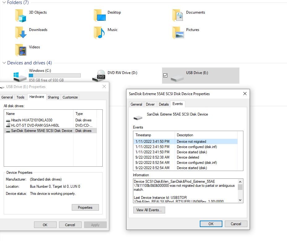 SANDISK USB-Flash-Laufwerk wird in Windows 11 nicht erkannt