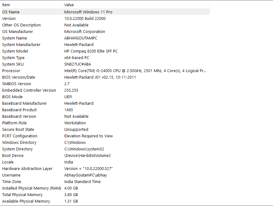 Hilf mir, den Download richtig durchzuführen INTEL (R) zeigt Audio an