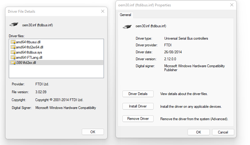 Speicherintegrität kann aufgrund von ftdibus.sys nicht aktiviert werden