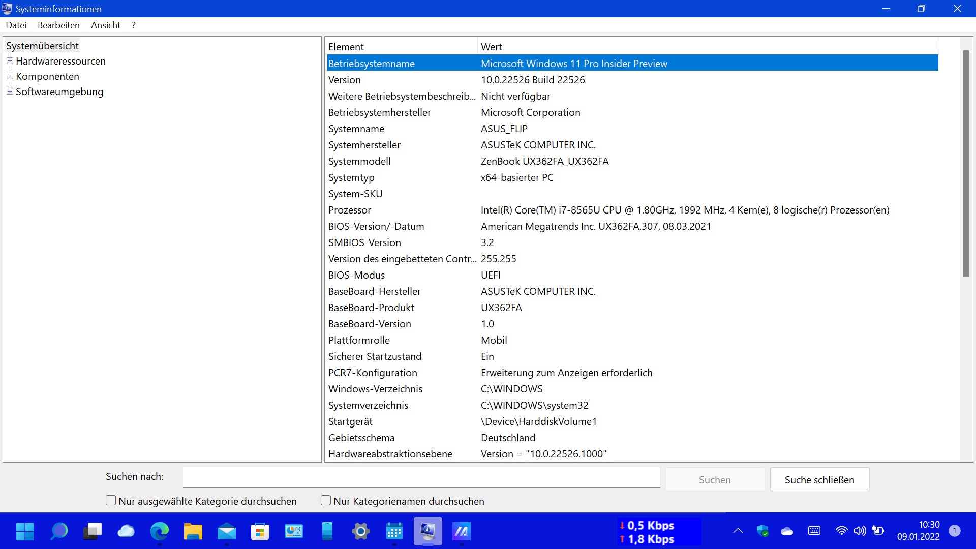 Windows 11 Insider die VI.
