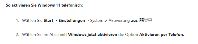 Windows Aktivieren, nach Neuinstalisation von Windows 11 wird Lizenz / Product Key wird nicht mehr erkannt?