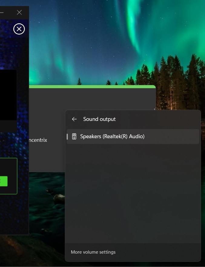 Razer Surround Sound 7.1 wird nicht als Ausgabegerät Windows 11 angezeigt