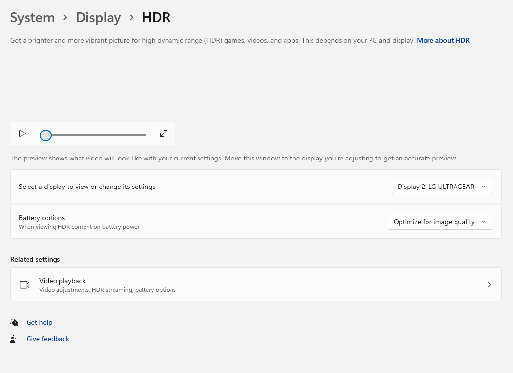 HDR kann nicht deaktiviert werden, ich habe es aktiviert und der Monitor empfängt kein Signal mehr