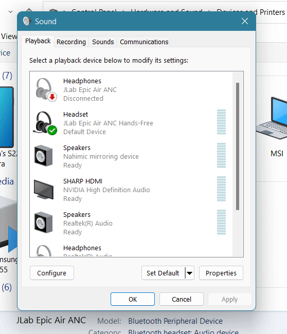 Windows 11 | Kein Freisprechmodus für Bluetooth-Kopfhörer