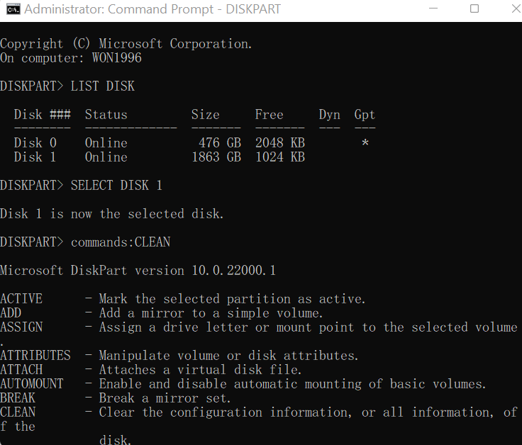 unsolve Windows konnte das Format nicht abschließen