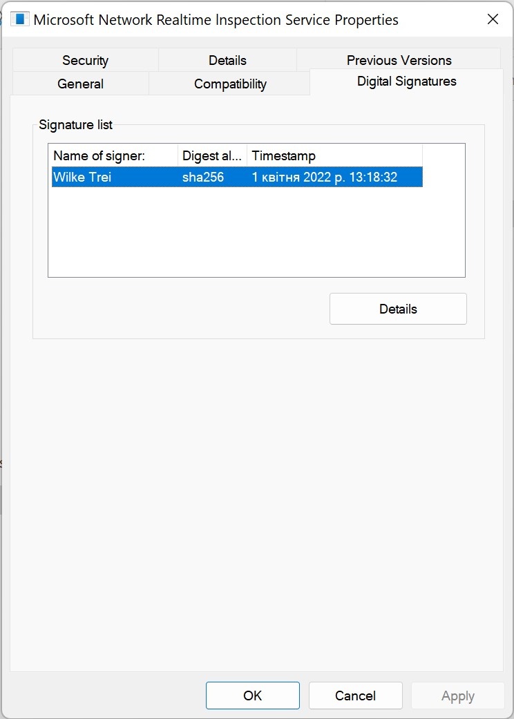 Meine GPU wird zu 100 % von MS Network Realtime Inspection Services.exe genutzt