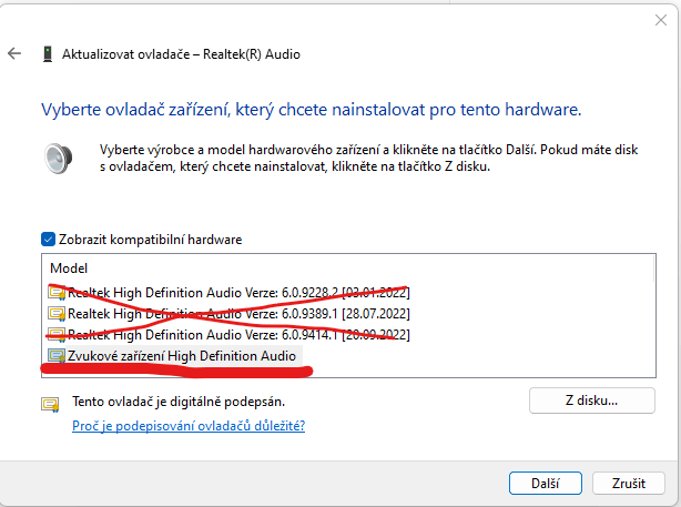 Audio funktioniert nach dem Upgrade von Win11 auf 22H2 nicht mehr