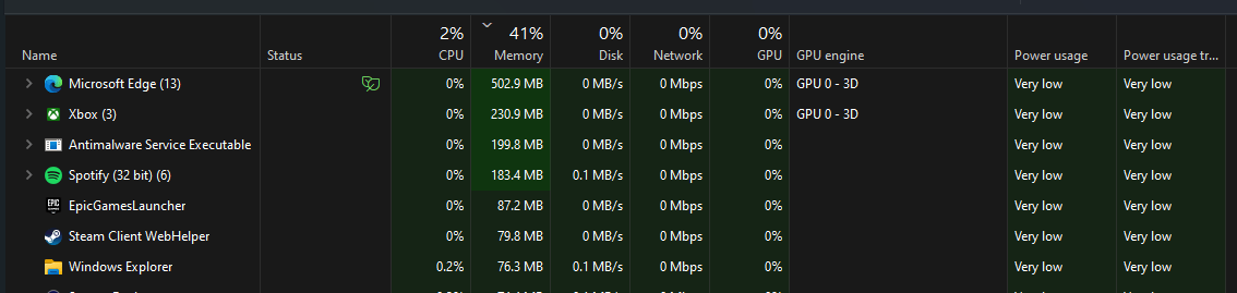 Windows 11 Memory Leak