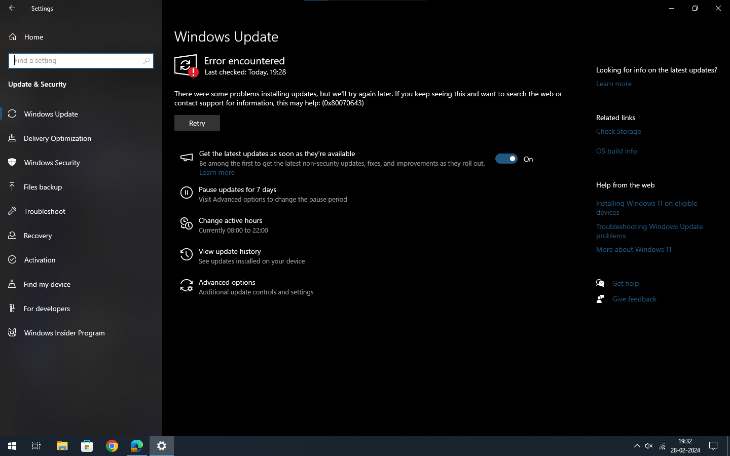 Was ist das Problem mit Windows-Updates?