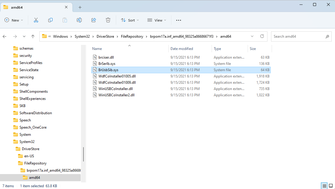 Ich muss eine Datei löschen, die die Kernisolation verhindert – BrUsbSib.sys – Speicherintegrität kann nicht aktiviert werden; Wie kann ich diese Datei löschen?