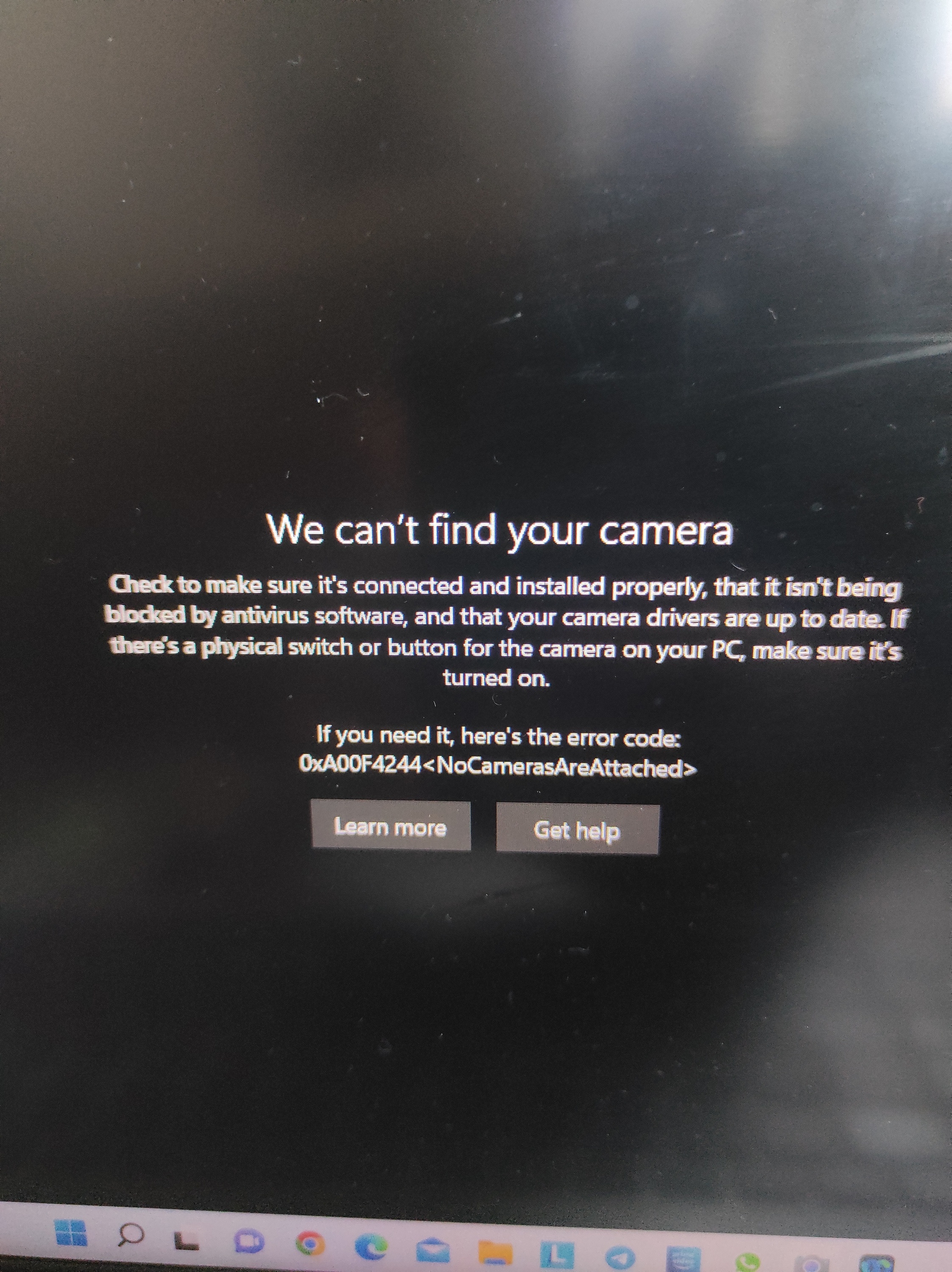 Kamera Windows 11 kann nicht gestartet werden
