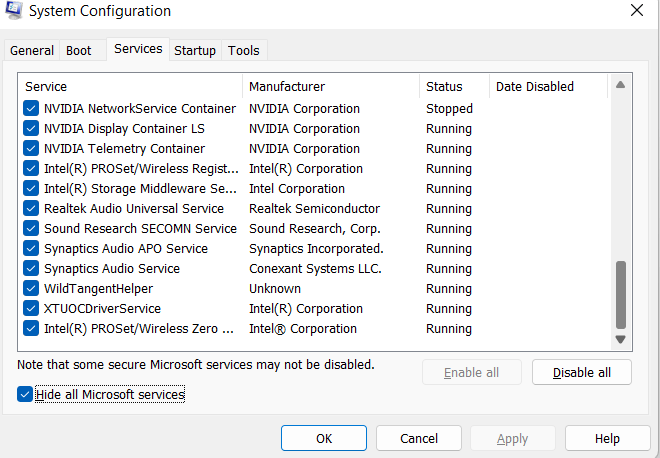 50 % des RAM werden verbraucht, wenn der Laptop im Leerlauf ist
