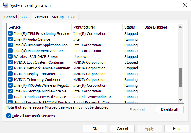 50 % des RAM werden verbraucht, wenn der Laptop im Leerlauf ist