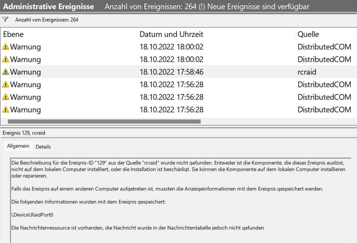 Die Installation des folgenden Updates ist mit Fehler 0xC1900101 fehlgeschlagen: Windows 11, version 22H2