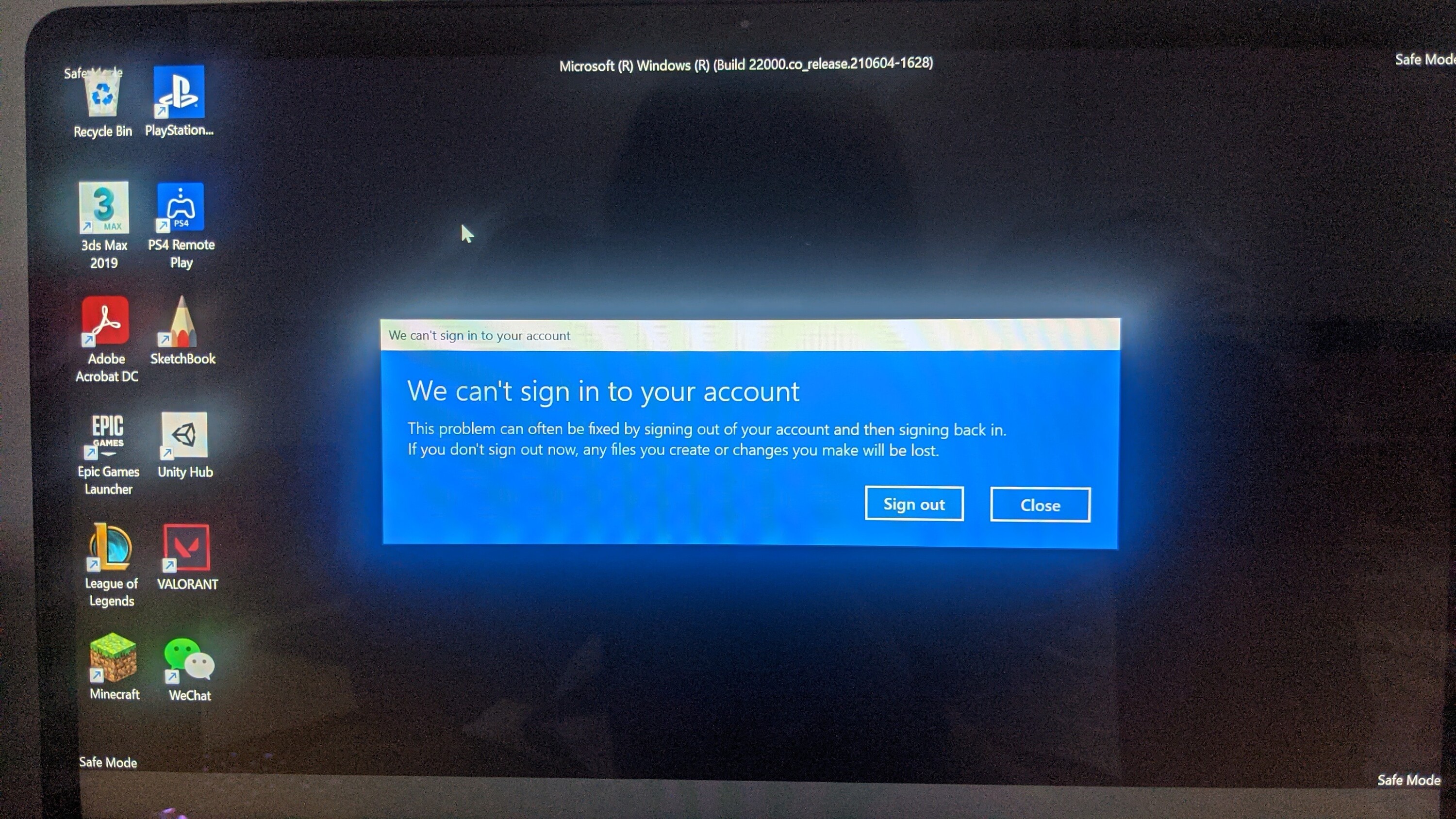 Konstante Vorbereitung von Windows auf dem Anmeldebildschirm