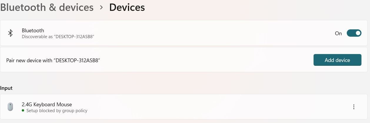 Wireless 2.4 G-Tastatur ist deaktiviert, aber Maus...