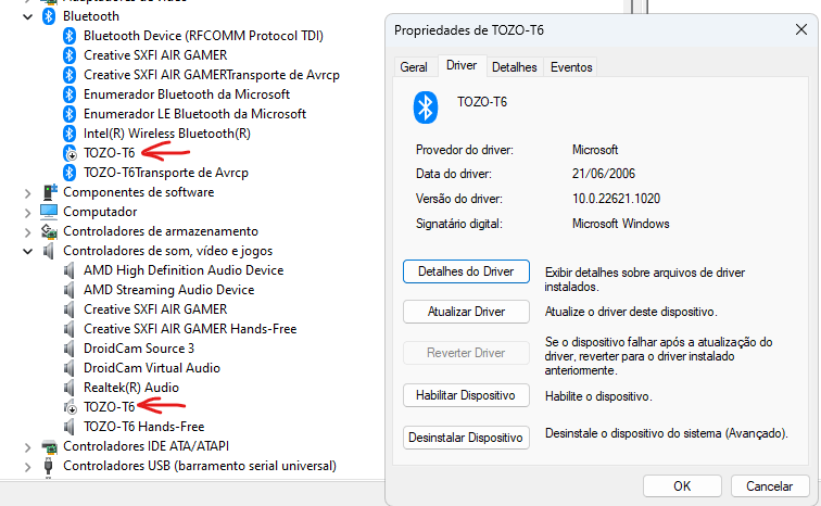 Windows 11 Update – Tozo t6-Ohrhörer haben keinen Ton mehr