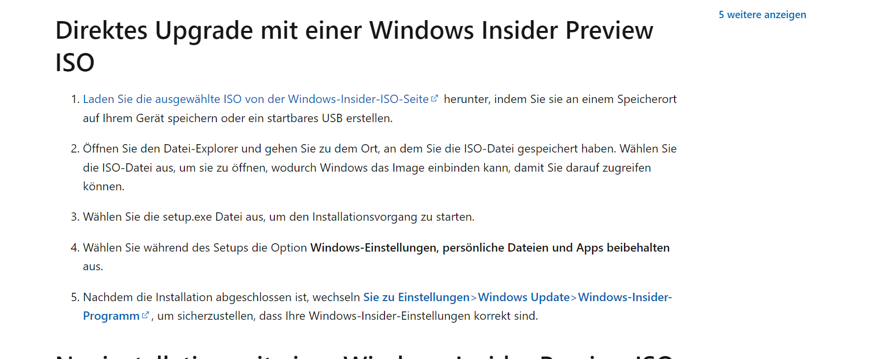 Hilfe zu Windows Update in Windows