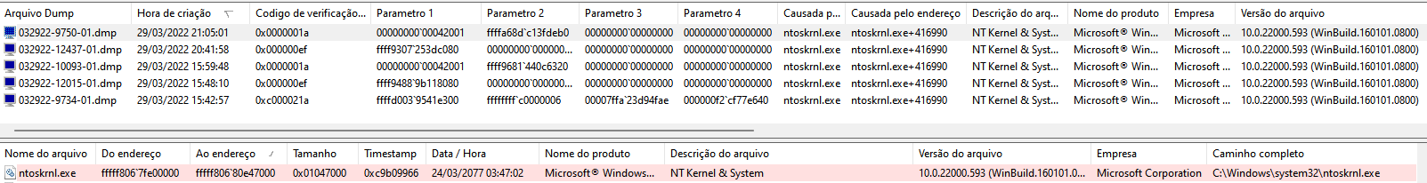 BSOD Windows 11 ntoskrnl.exe und MEMORY_MANAGEMENT