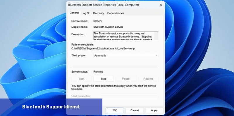 Bluetooth-Supportdienst