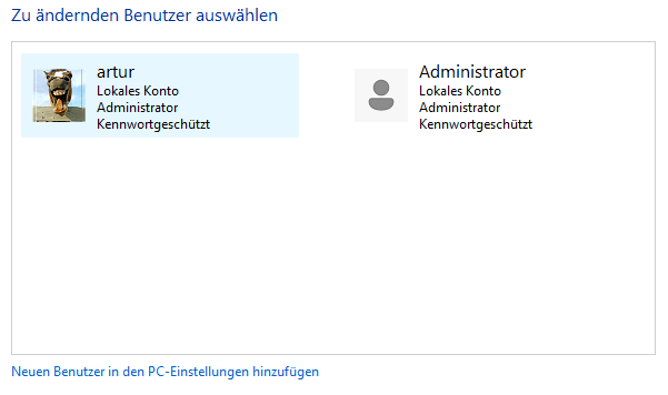 Windows 11 gelöschtes Microsoft Administratorkonto wiederherstellen