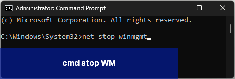 cmd_stop WM