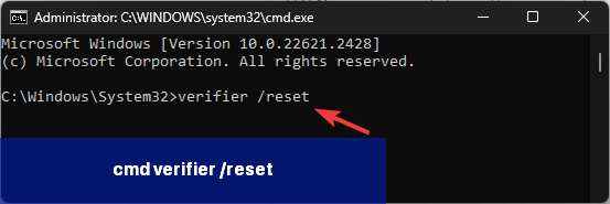 cmd_verifier /reset