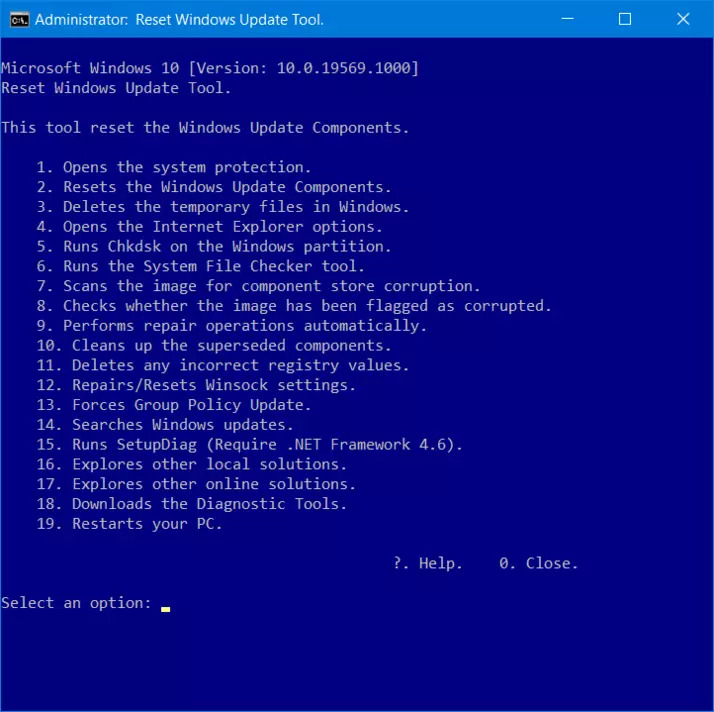Der Reset Windows Update Agent behebt diverse Probleme mit dem Windows-Update.