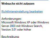 Einige Einstellungen versteckt / deaktiviert / Vom Systemadministrator gesperrt / GPOs unwirksam