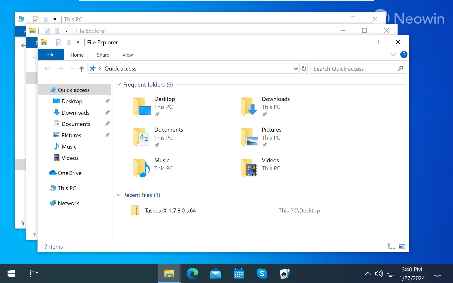 Datei-Explorer in Windows 10