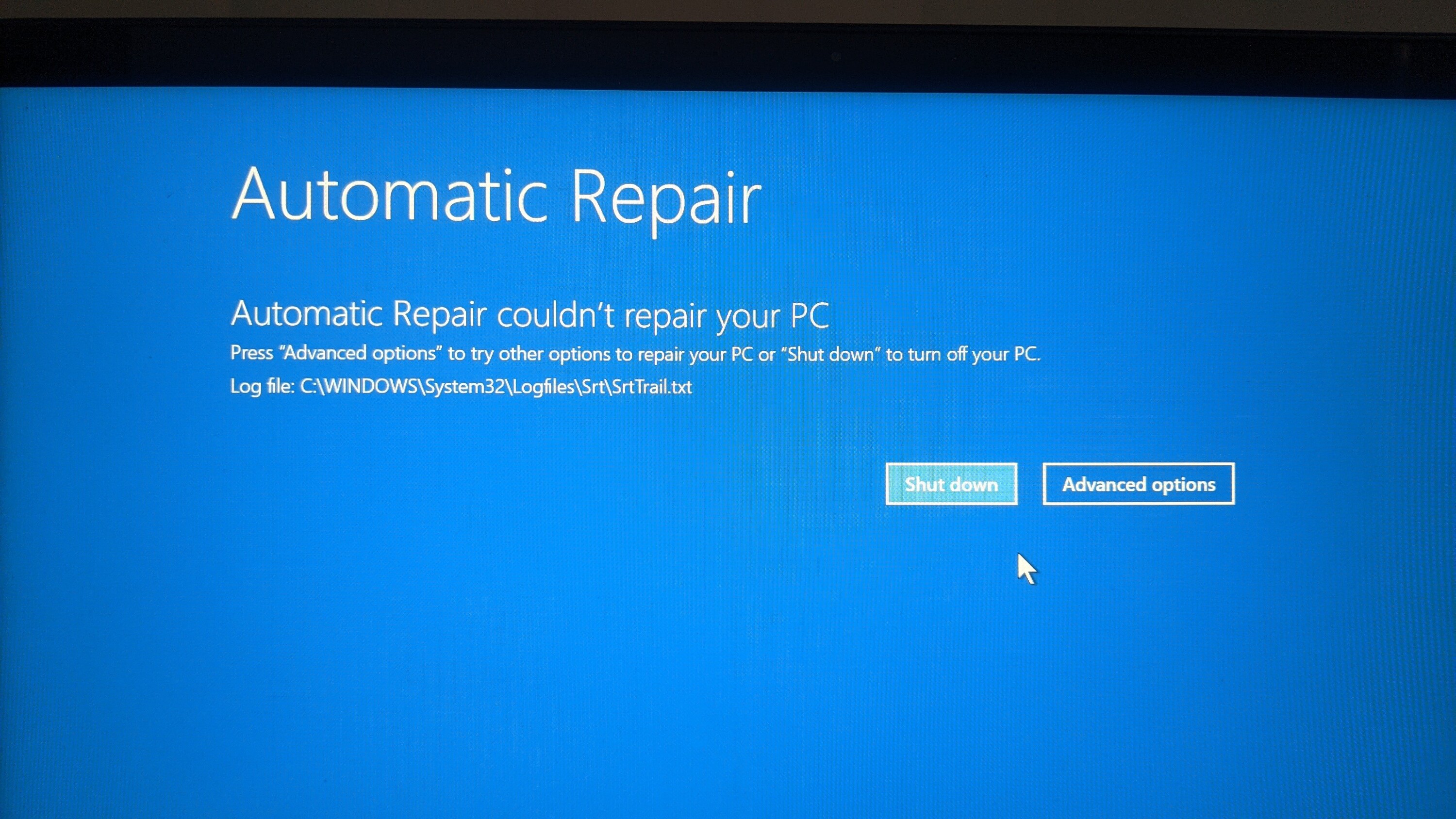 Kontinuierliche Vorbereitung von Windows auf dem Anmeldebildschirm