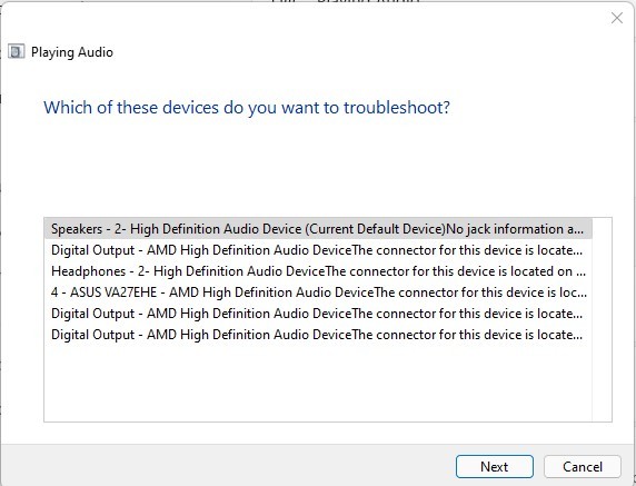 HDMI-Monitor deaktivierter Ton