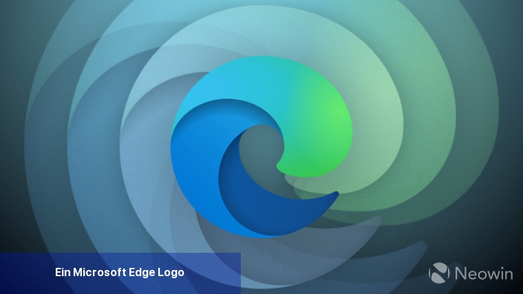 Ein Microsoft Edge-Logo