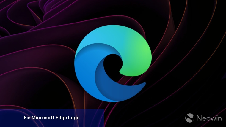 Ein Microsoft Edge-Logo
