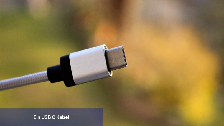 Ein USB-C-Kabel