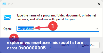 explorer_wsreset.exe -microsoft store error 0x00000005
