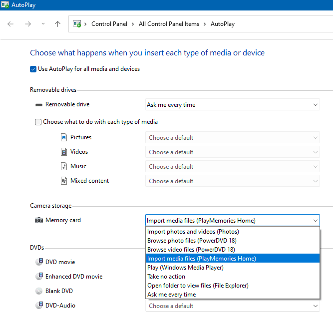 Fotoimportproblem Windows 11