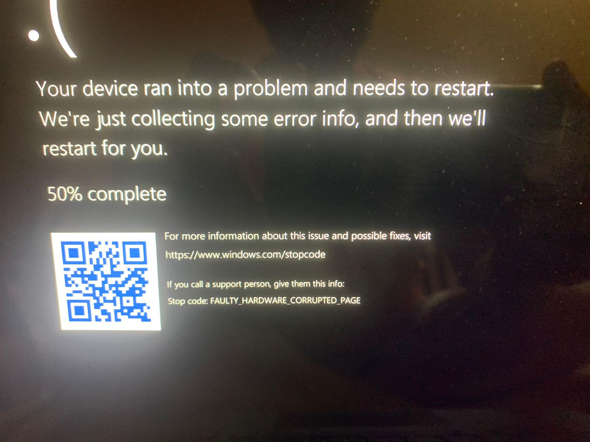 Windows 11 – Surface Pro 7 stürzt mehrmals am Tag ab