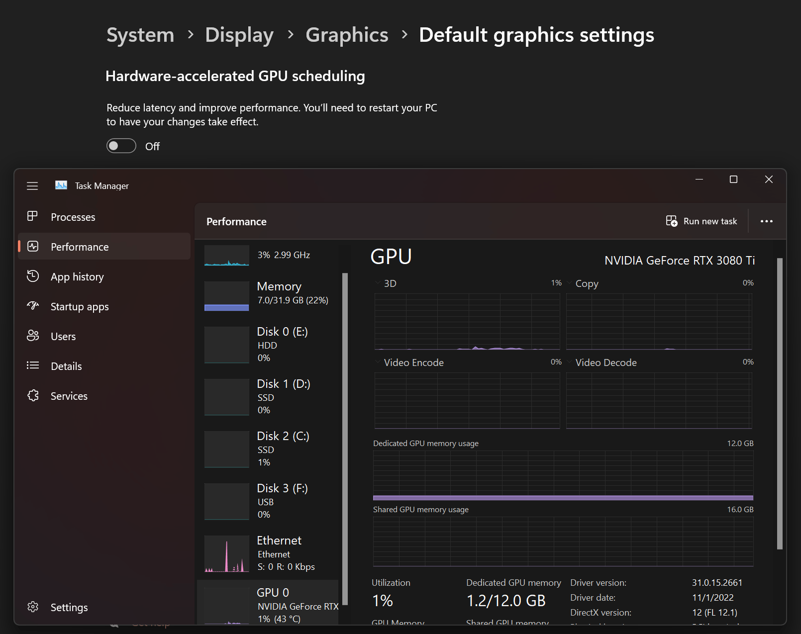 dwm.exe beansprucht 100 % GPU