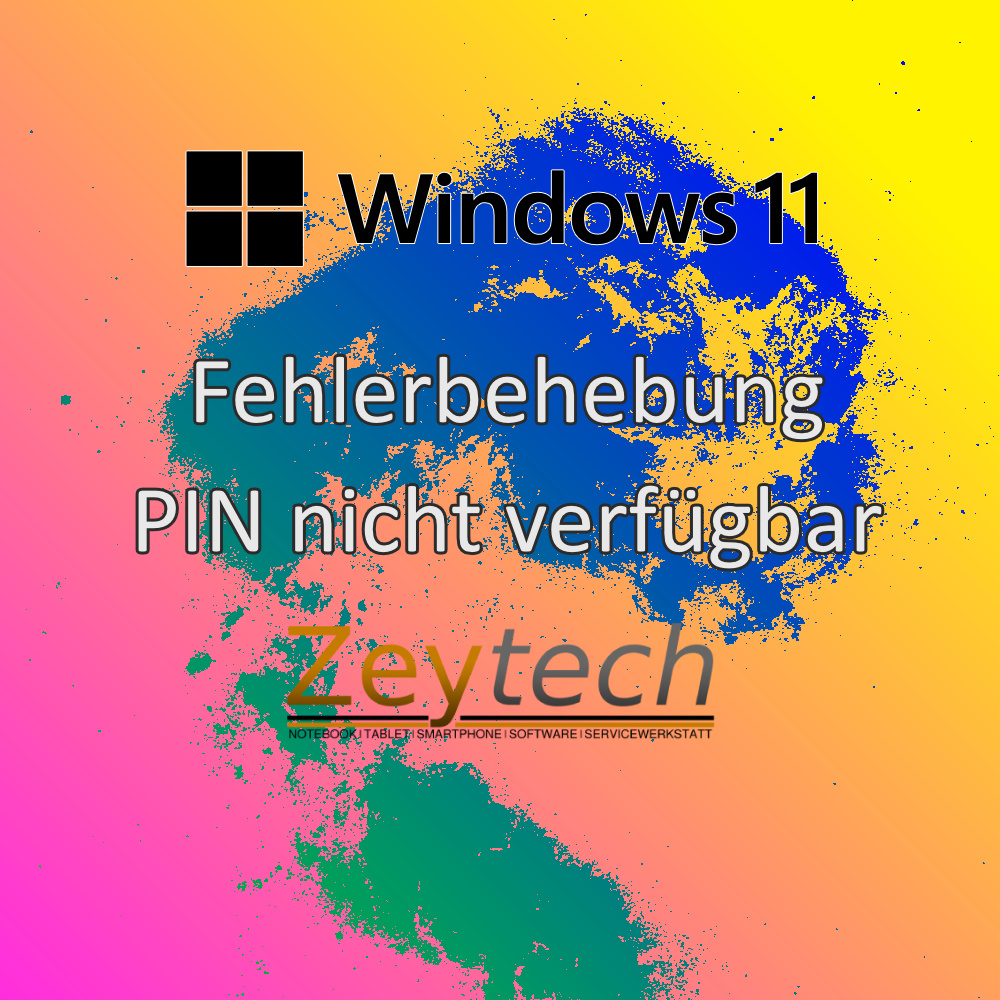 Windows 10/11 PIN nicht verfügbar Fehlerbehebung