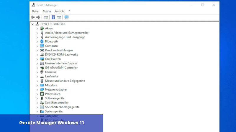 Geräte-Manager Windows 11