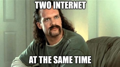 Wie man zwei Internetverbindungen gleichzeitig verwendet