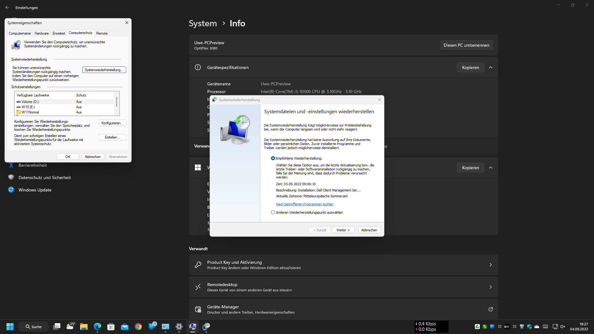 Mein Windows 11 spinnt und sieht aus wie Windows 10 (benötige dringende Hilfe)